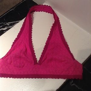 Free People intimately lace halter bralette NEW